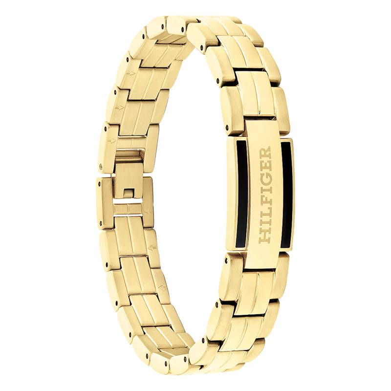 Gold-Tone Stainless Steel Parker Bracelet, Adjustable Length 19cm - 2790601 - Tommy Hilfiger