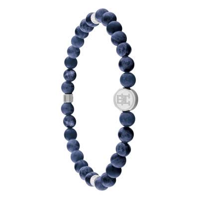 Steel & Sodalites Beads Bracelet, Length 18,50 cm - 2790608 - Tommy Hilfiger