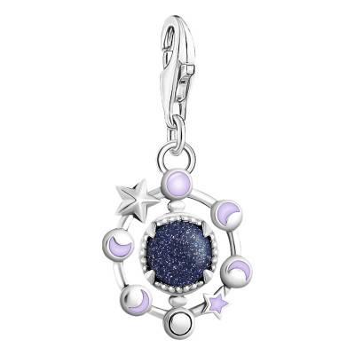 Pendentif Charmista As we Dream Saturne en Argent 925 - 2040-664-32 - Thomas Sabo