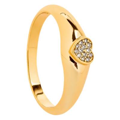 Bague Crush Dorée - Aleyolé