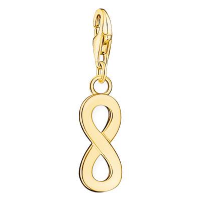 Charmista As We Dream Infinity Yellow Gold Plated Pendant - 1990-413-39 - Thomas Sabo
