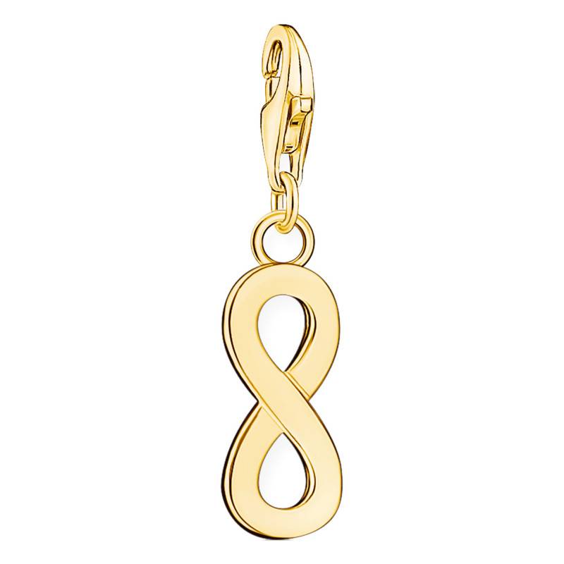 Charmista As We Dream Infinity Yellow Gold Plated Pendant - 1990-413-39 - Thomas Sabo