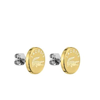 Boucles d'oreilles Lacoste Sneak en Acier Doré - 2040059 - Lacoste