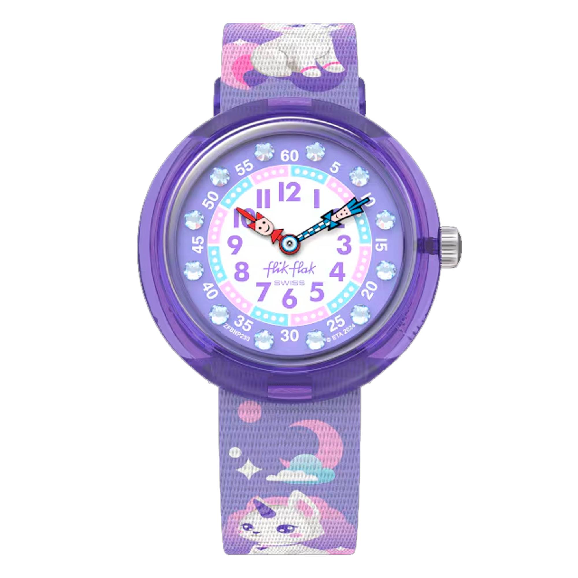 Montre Mystic Land Cosmicat FBNP233 Flik Flak Ocarat