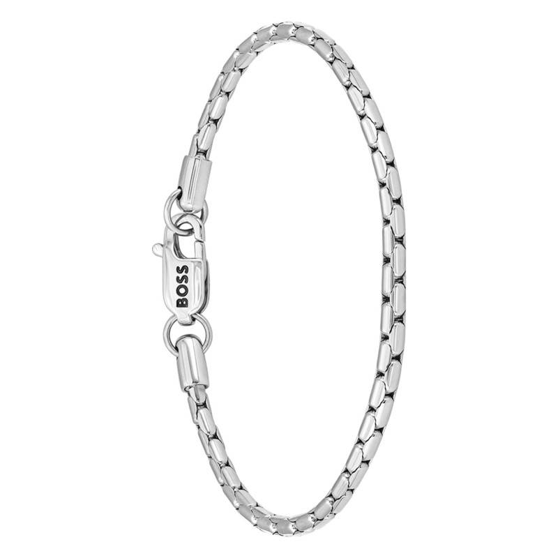 Steel Evan Bracelet, Length 19.50 cm - 1580605M - Boss