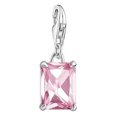 Pendentif Charm Pierre Rose Argent - 1920-051-9 - Thomas Sabo