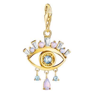 Pendentif Charm Œil Plaqué Or -1926-971-7 - Thomas Sabo