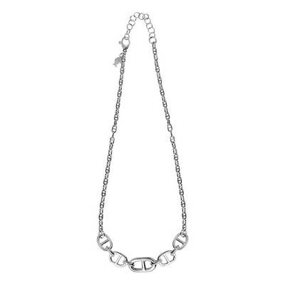 Collier Maille Marine en Argent, Longueur 44 cm - Clio Blue