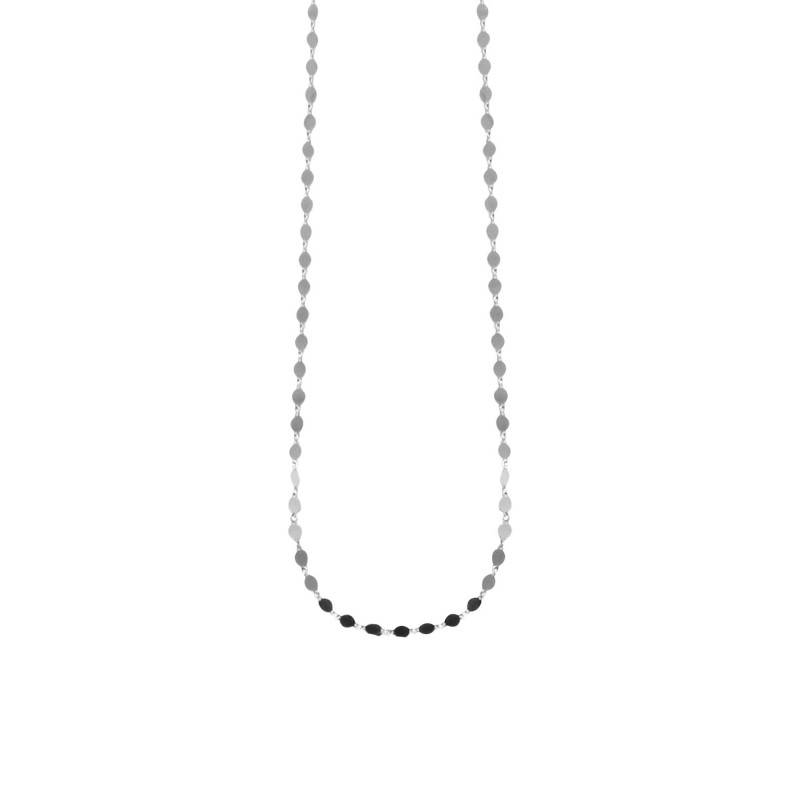 925 Silver Long Necklace, 95 cm - Clio Blue