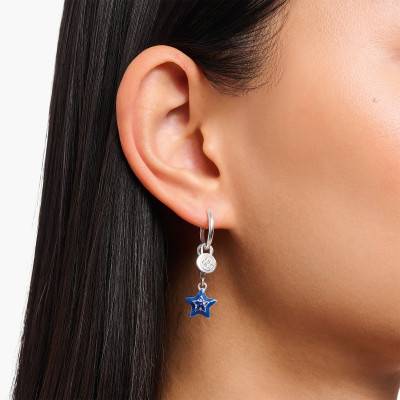 Créole Charmista Carrier en Argent 925, Diamètre 15 mm - CR720-051-21 - Thomas Sabo