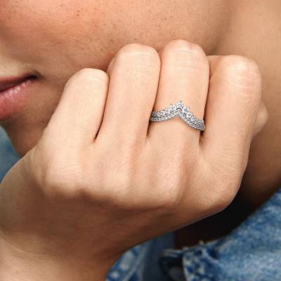 925 Silver Princess Wish Ring - Pandora