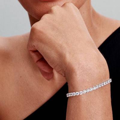925 Silver Bold Sparkling Tennis Bracelet with Cubic Zirconia - Pandora