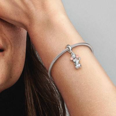 Charm Pendant Disney Pixar Ratatouille Remy en Argent 925 - Pandora