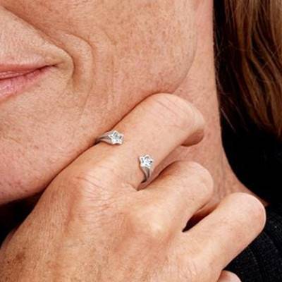 Bague Ouverte Étoiles Filantes Argent 925 - Pandora