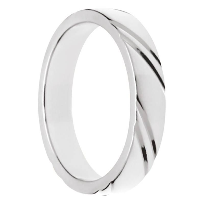 Dear Grooved Stainless Steel Ring - HA748358 - Rochet