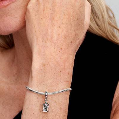 Spinning Carousel Pendant Charm in 925 Silver - Pandora