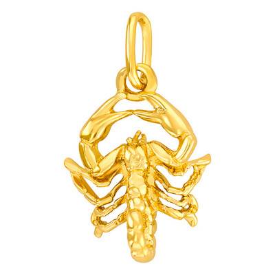 Pendentif Scorpion Or Jaune - Vandona