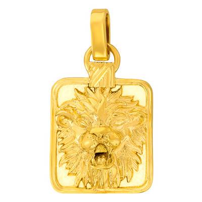 Pendentif Zodiaque Lion Or Jaune - Vandona