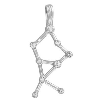 Pendentif Constellation Lion en Argent - Vandona