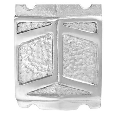 Pendentif Pavois Sétois Or Blanc - Vandona