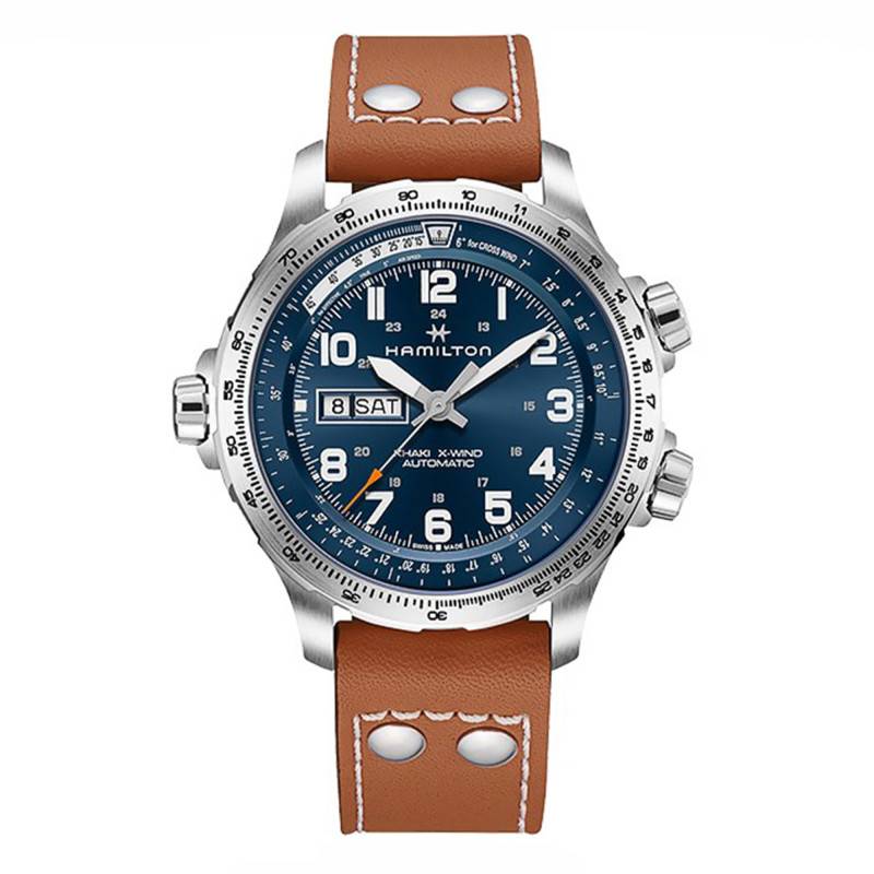 Watch Khaki X-Wind Day Date Auto H77765541 - Hamilton