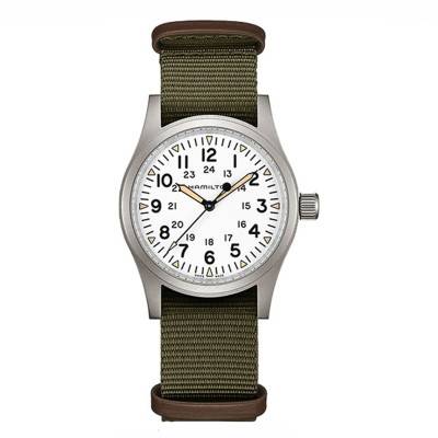 Montre Khaki Field Mechanical White Dial H69439411 - Hamilton