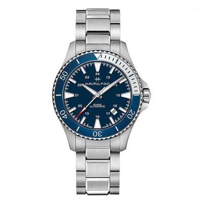 Montre Khaki Navy Scuba Blue Dial Auto H82345141 - Hamilton