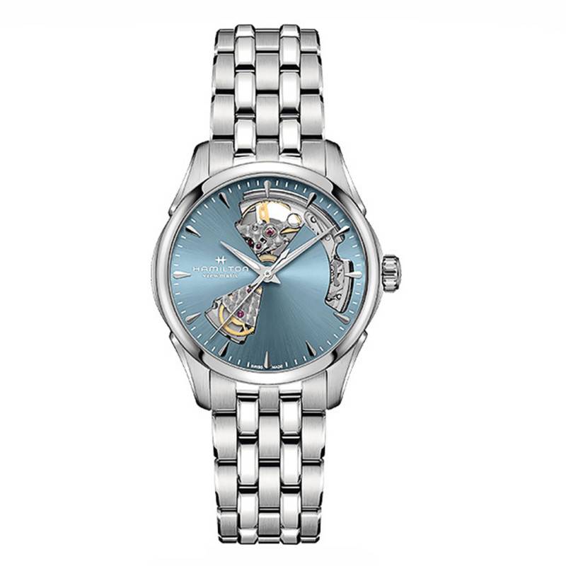 Jazzmaster Open Heart Lady Auto H32215140 wall clock - Hamilton