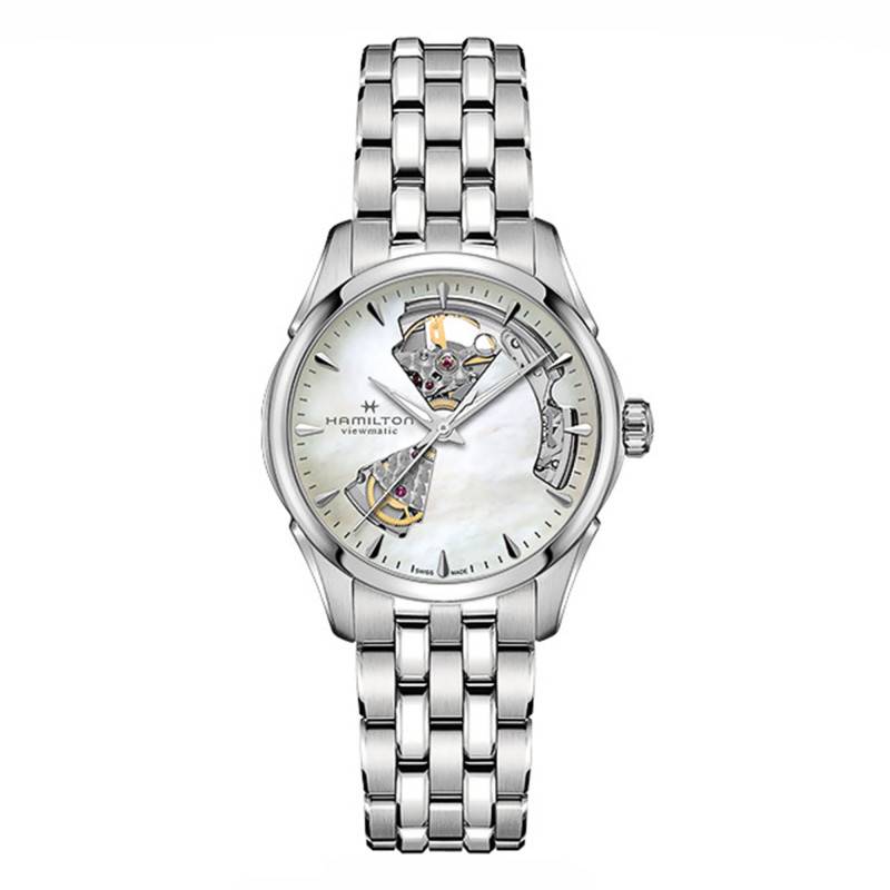 Jazzmaster Open Heart Lady Auto Watch H32215190 - Hamilton
