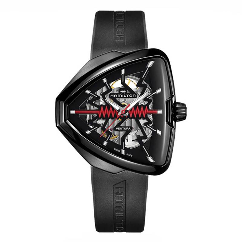 Ventura Elvis80 Skeleton Auto H24535331 Watch - Hamilton