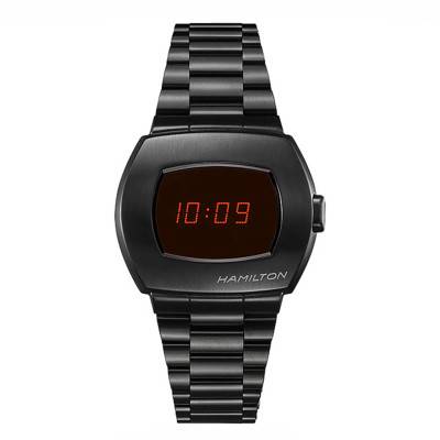 Montre American Classic Noire PSR Digital Quartz H52404130 - Hamilton