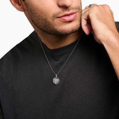 Collier Elements of Nature Terre - KE2150-503-6, Longueur 45 à 50 cm - Thomas Sabo