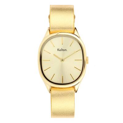 Coffret montre Colorama doré / Jonc Eternity doré Kelton x Nilaï - Kelton
