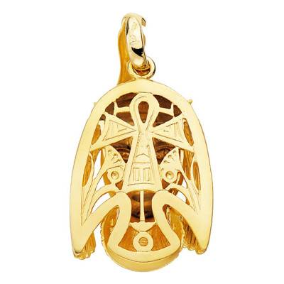 Pendentif Nefertari en Or Bicolore 750 - Lumiosa