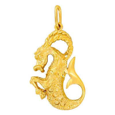 Pendentif Dragon Or Jaune - Vandona