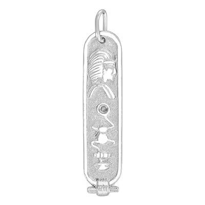 Pendentif Egyptien & Pharaon Or Blanc - Vandona