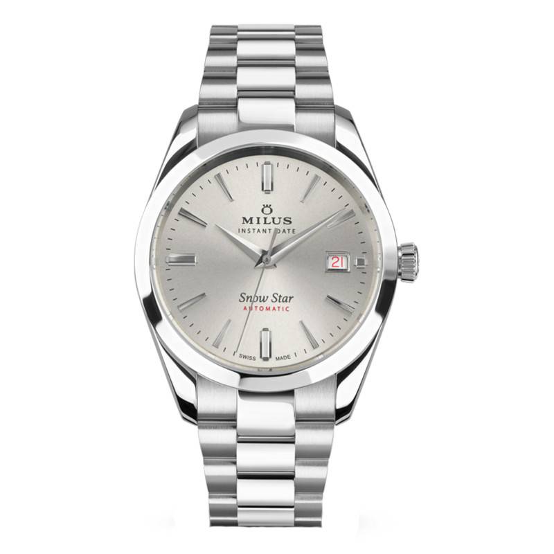 Milus Snow Star Supreme 904 Sky Silver Watch - Milus