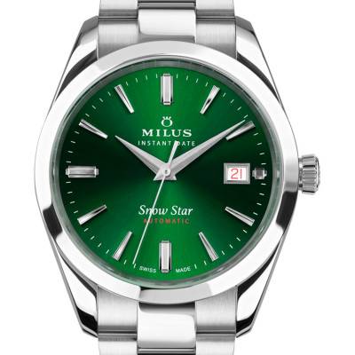 Montre Snow Star Supreme 904 Boreal Green MIH.02.001.IB.904 - Milus