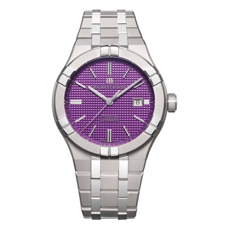 Watch Aikon Automatic Titanium Purple AI6008-TT032-430-1 - Maurice Lacroix