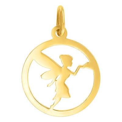 Pendentif Fée Ajourée Or Jaune - Vandona