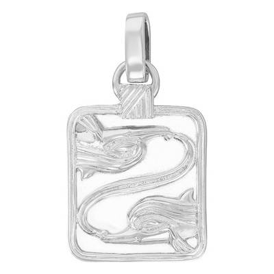 Pendentif Zodiaque Poisson Argent - Vandona