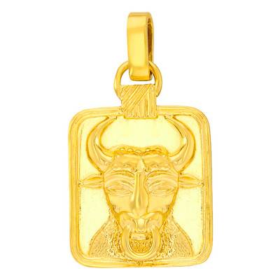 Pendentif Zodiaque Taureau Or Jaune - Vandona