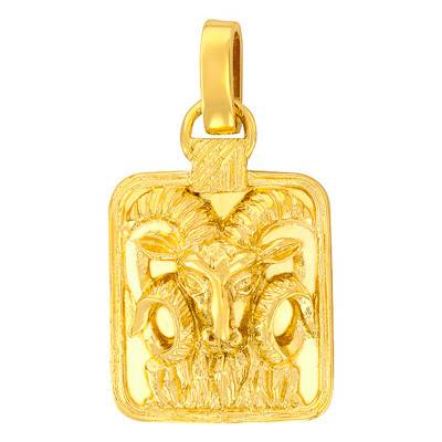 Pendentif Zodiaque Bélier Or Jaune - Vandona