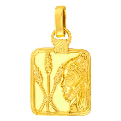 Pendentif Zodiaque Vierge Or Jaune - Vandona