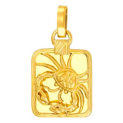 Pendentif Zodiaque Cancer Or Jaune - Vandona