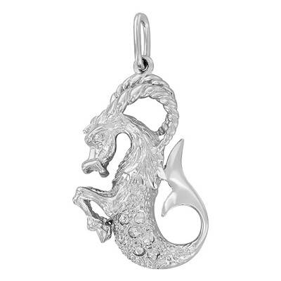 Pendentif Dragon Or Blanc - Vandona