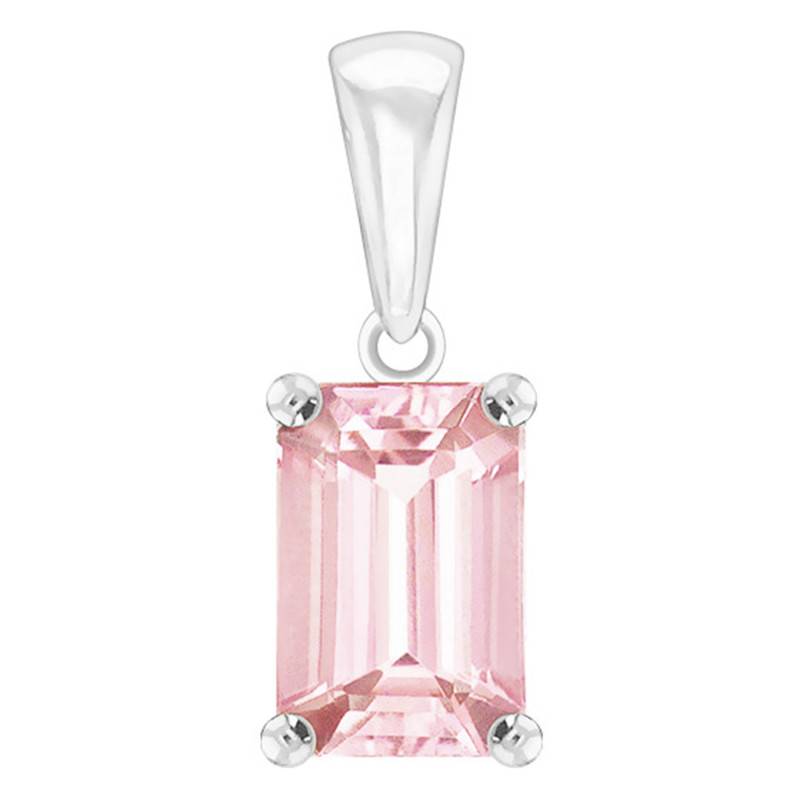 White Gold & Morganite Pendant - Aurora