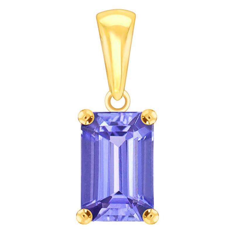 18K/750 Yellow Gold & Tanzanite Pendant - Aurora