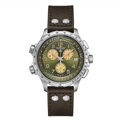 Montre X-Wind GMT Chrono Quartz H77932560 - Hamilton