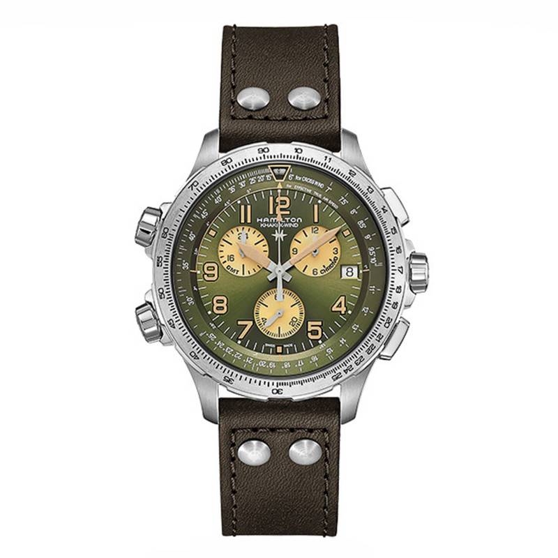 X-Wind GMT Chrono Quartz wall clock H77932560 - Hamilton